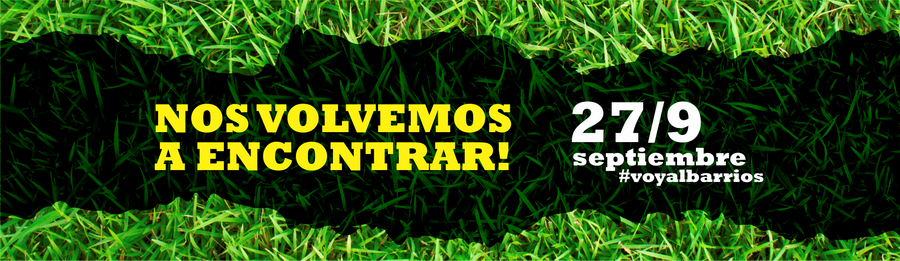 29 de septiembre nos volvemos a encontrar